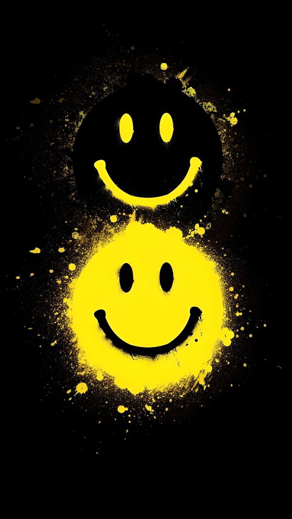 смайл желтый