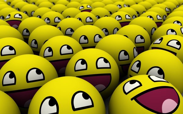 фон смайлик