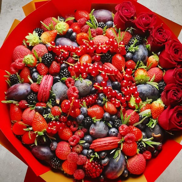 ягодные букеты
