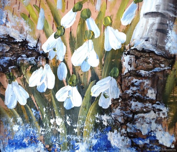 Весна маслом