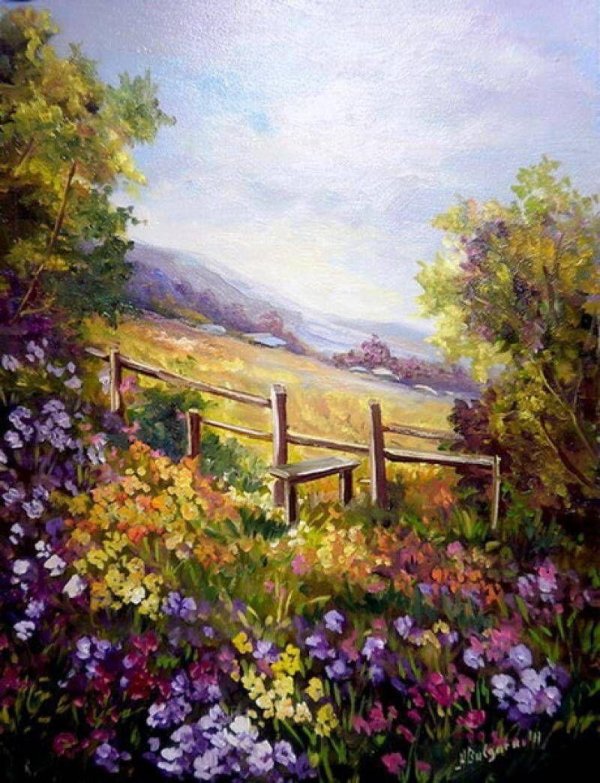 французский импрессионист жан марк жаньячик