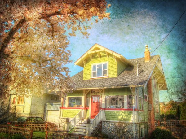 коттедж весна