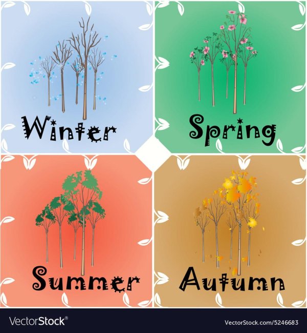 spring summer autumn and winter