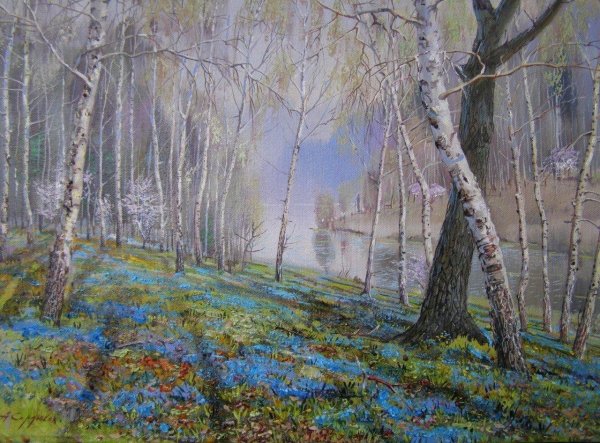 весна в лесу юрия мелькова