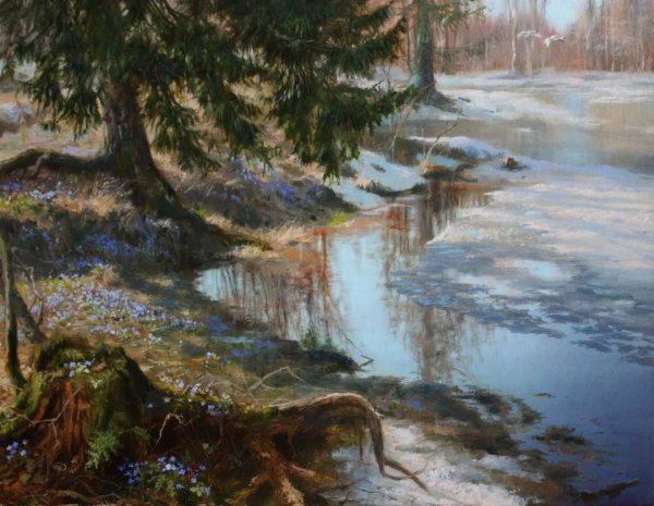 владимир жданов художник весна