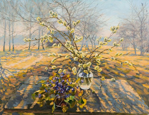 весна на картинах художников