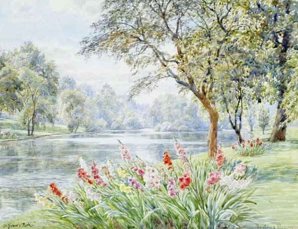 беатрис эмма парсонс 18701955 весенний сад