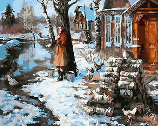 владимир жданов живопись деревня