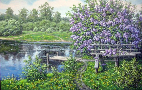 станислав брусилов сирень