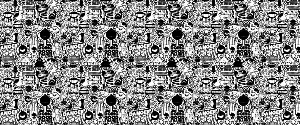 много маленьких рисунков