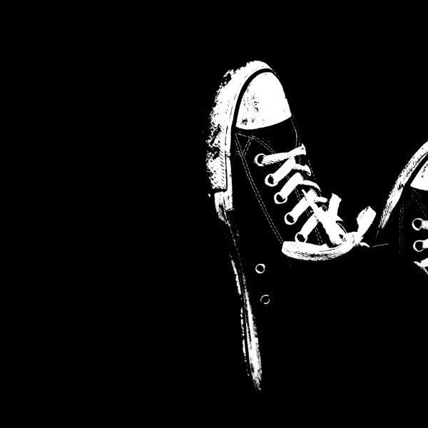 converse black