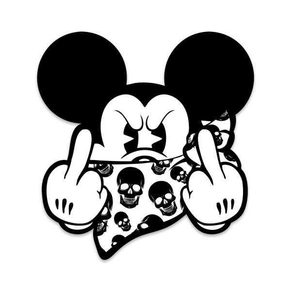 злой микки маус