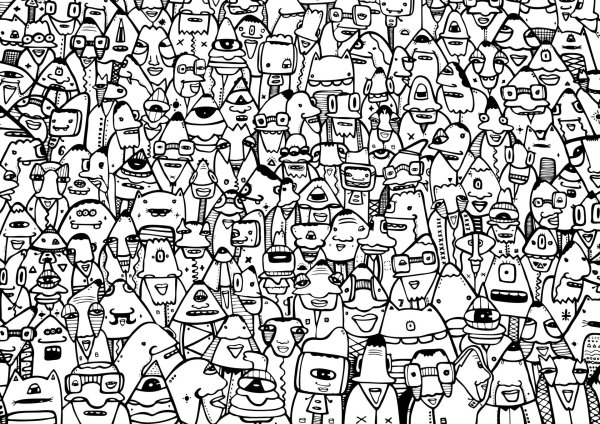 стиль дудлинг