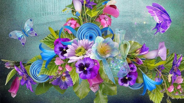 чудесные цветы