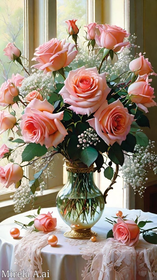 цветочные картины