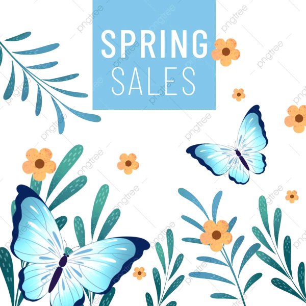 весенняя распродажа