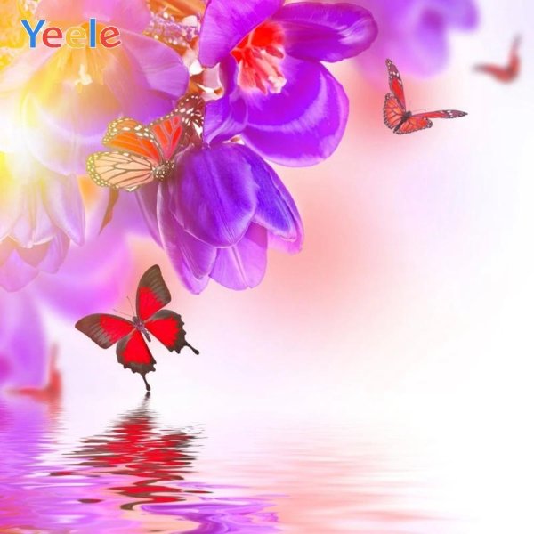 фон с орхидеями