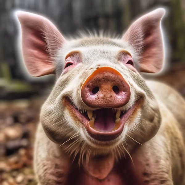 злая свинья