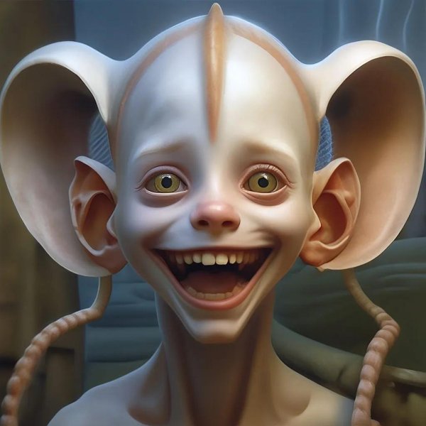 девочка пришелец