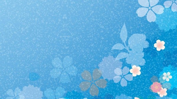 голубая фон