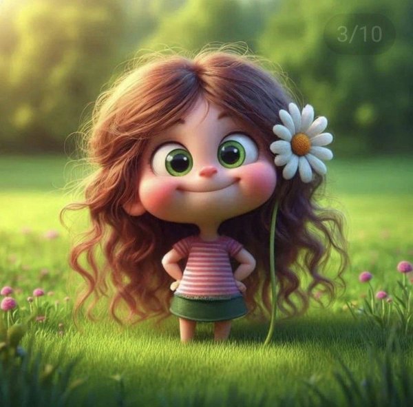 иллюстрация девочка