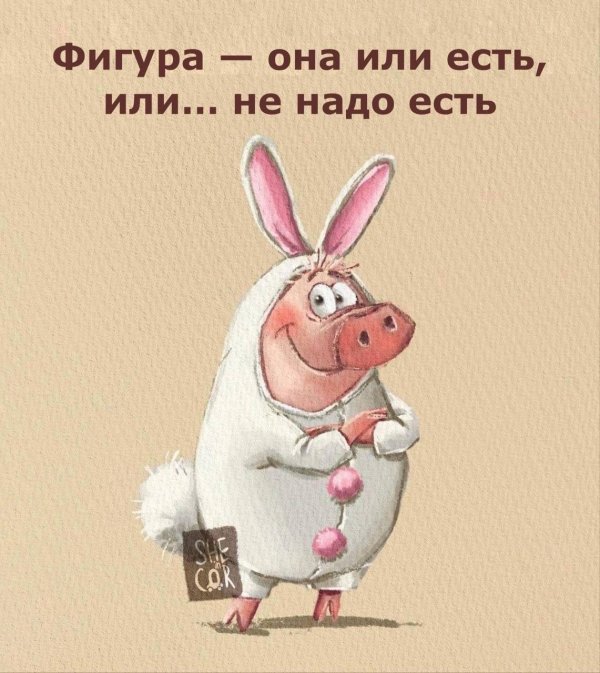 фигура она или есть или не надо есть