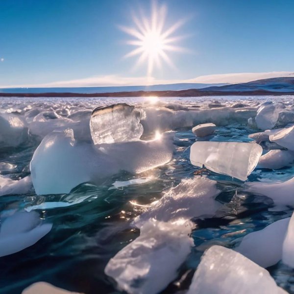 ледяные сопки байкала