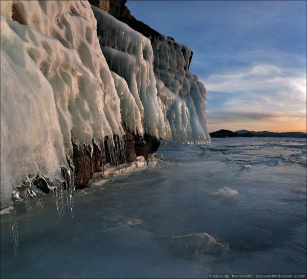 остров ольхон на байкале зима