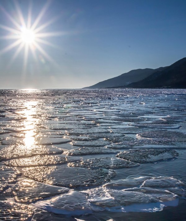 зимний байкал