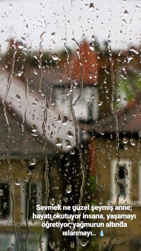 yagmur sözleri