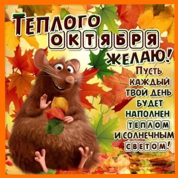 осенние позитивные пожелания