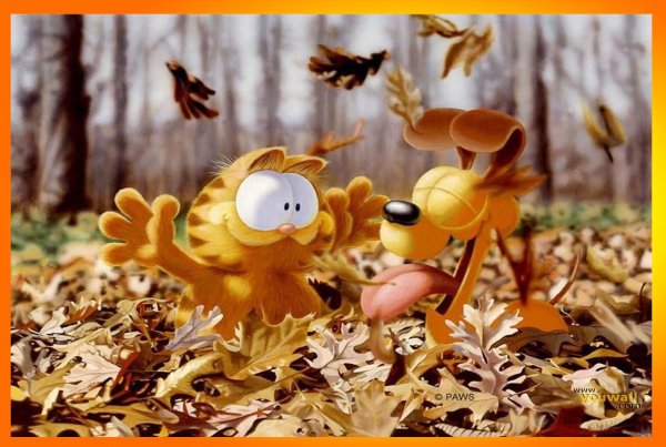 гарфилд мультик