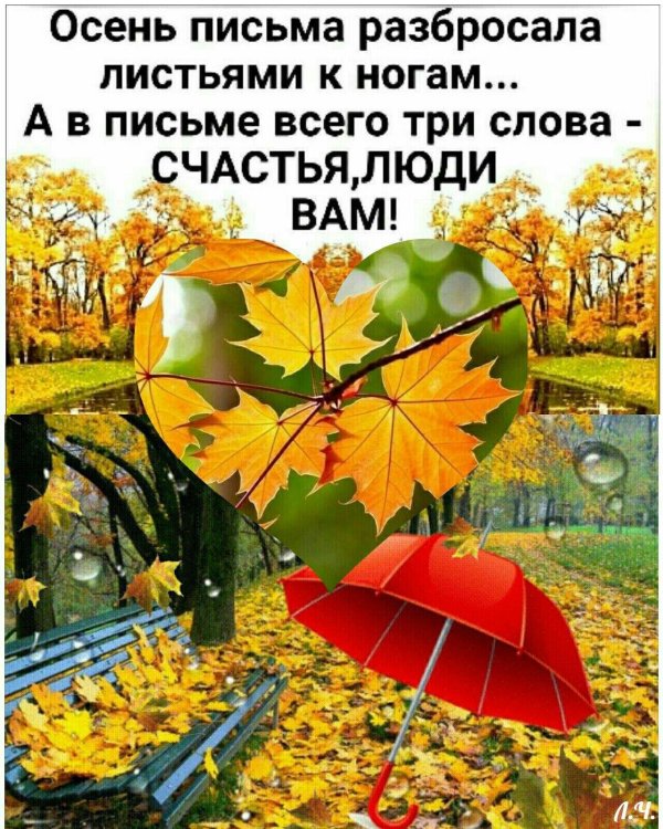 осенние письма