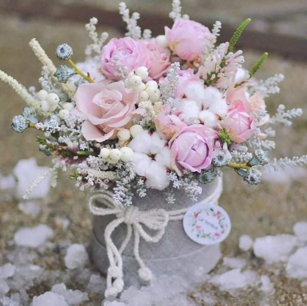 красивые нежные букеты