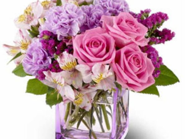 красивые букеты открытка