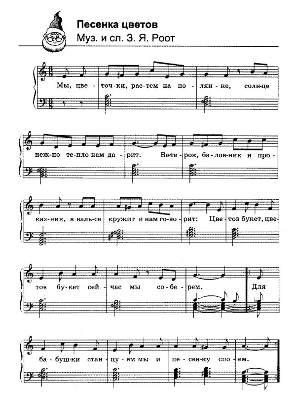 ноты песен