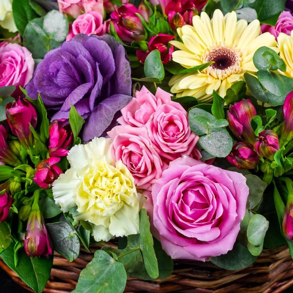 цветочная корзина