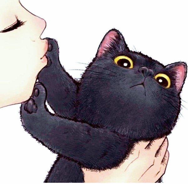 кошачий арт