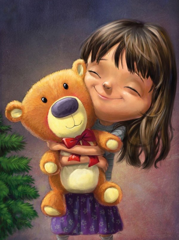 про девочку которая нашла своего мишку