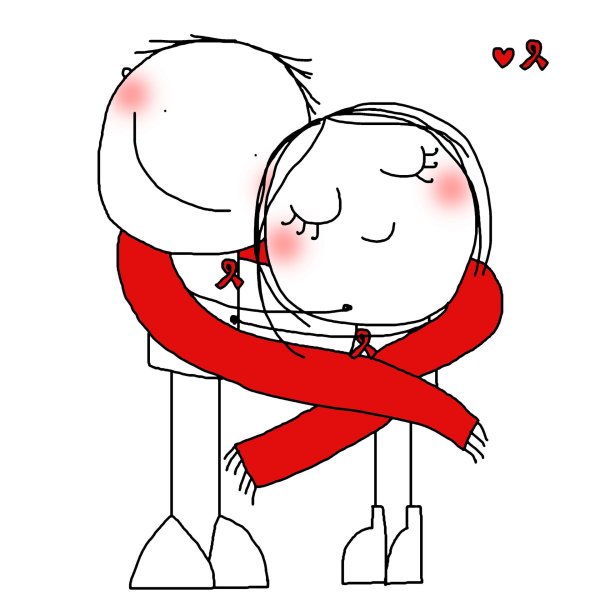 рисунки для влюбленных