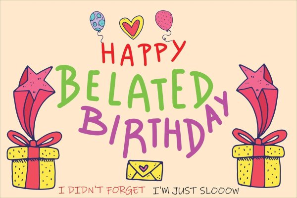 happy birthday greeting card