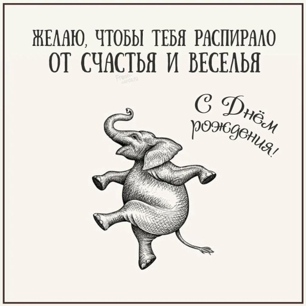 смешное пожелание на день рождения