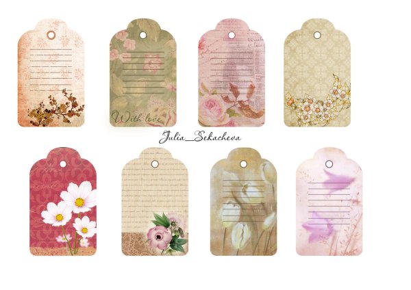 красивые бирки