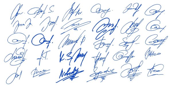 примеры красивых подписей