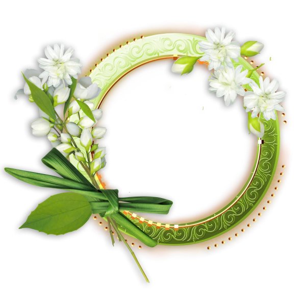 круглая рамка