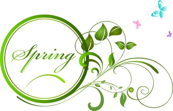 весенние узоры