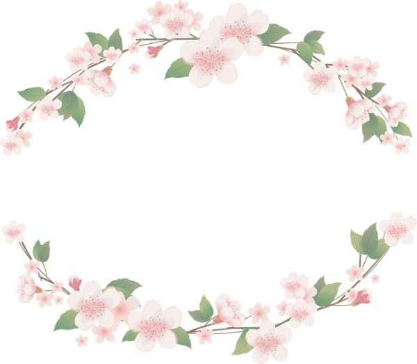 цветок рамка