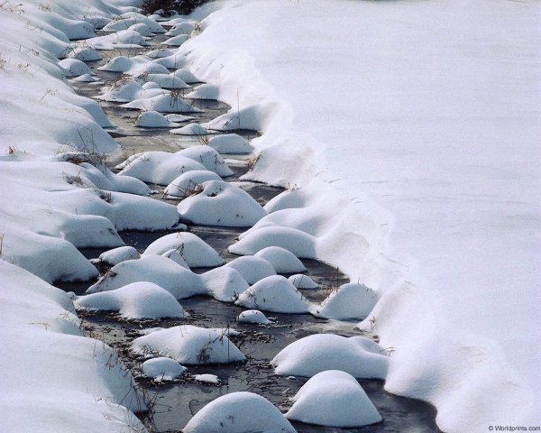 таяние снега
