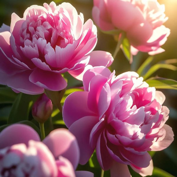 пион красивый