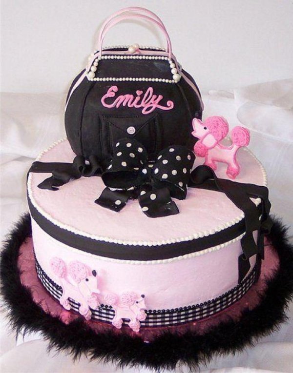 тортик для модницы